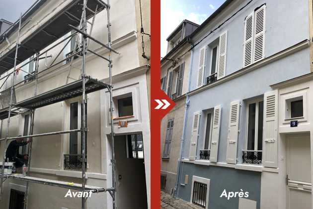 travaux-de-facade-avant-après